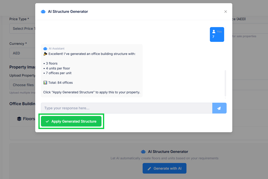 Floor, Units, Offices Overview