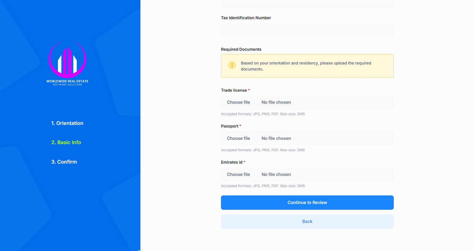 Registration Process