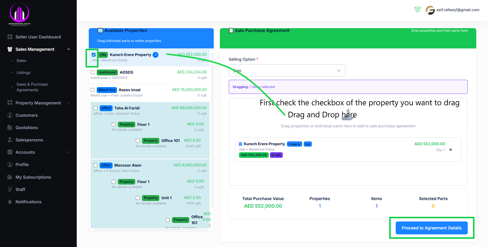 Sales & Purchase Agreement